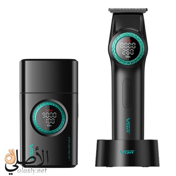 ⁦V-977 & V-377 مجموعة ماكينة حلاقة وقص الشعر الاحترافية⁩ - الصورة ⁦12⁩