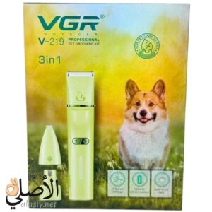 VGR V-219 ماكينة حلاقة للحيوانات الأليفة 3 في 1