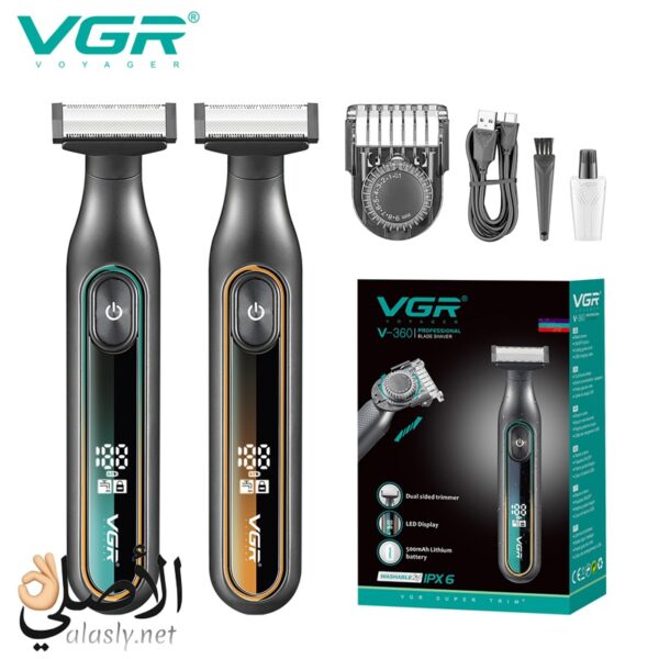 ⁦VGR V-360 ماكينة حلاقة الجسم مقاومة للماء⁩ - الصورة ⁦1⁩