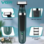 VGR V-393 ماكينة حلاقة تنعيم للجسم مقاومة للماء 2 فى 1 - الصورة 6