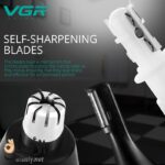 VGR V-613 ماكينة تشذيب شعر الأنف والأذن والحواجب - الصورة 7