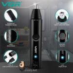 VGR V-613 ماكينة تشذيب شعر الأنف والأذن والحواجب - الصورة 5
