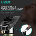 ⁦VGR V-620 ماكينة حلاقة للحواجب والجسم وتشذيب اللحية⁩ - الصورة ⁦5⁩