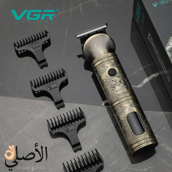 ⁦VGR V-962 ماكينة قص الشعر الاحترافية المعدنية بمنفذ USB تقص الشعر 0⁩ - الصورة ⁦4⁩