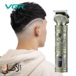 VGR V-962 ماكينة قص الشعر الاحترافية المعدنية بمنفذ USB تقص الشعر 0 - الصورة 2