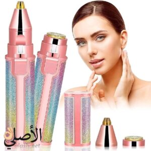 جهاز Flawless 203 لإزالة شعر الوجه والمناطق الحساسة بدون ألم، تصميم لامع وقابل للشحن USB