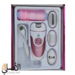 ماكينة إزالة الشعر النسائية Kemei KM-1307 – تصميم أنيق وقابلة للشحن