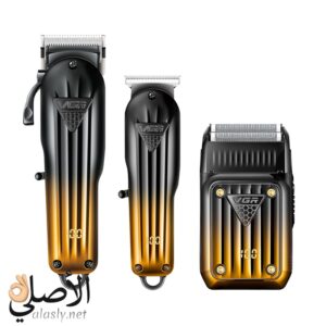 ماكينة حلاقة VGR V-644 احترافية 3×1 للرجال بشاشة LED وشحن USB-C