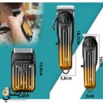 ماكينة حلاقة VGR V-644 احترافية 3×1 للرجال بشاشة LED وشحن USB-C