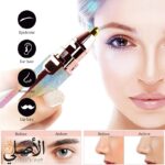 جهاز Flawless 203 لإزالة شعر الوجه والمناطق الحساسة بدون ألم، تصميم لامع وقابل للشحن USB