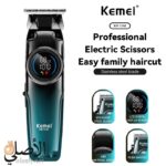 ماكينة الحلاقة Kemei KM-1740 – سرعة 6800RPM وبطارية 1200mAh