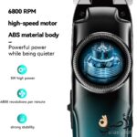 ماكينة الحلاقة Kemei KM-1740 – سرعة 6800RPM وبطارية 1200mAh