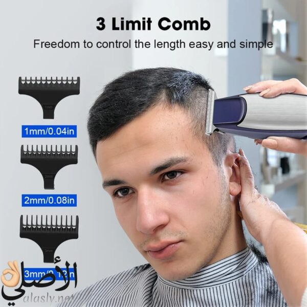 ماكينة الحلاقة Kemei KM-5021 – جهاز 3-في-1 كيمي 5021 لتشذيب اللحية والشعر