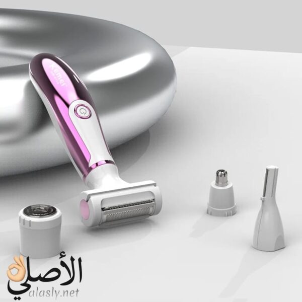ماكينة إزالة الشعر Kemei KM-6714 USB متعددة الوظائف للنساء