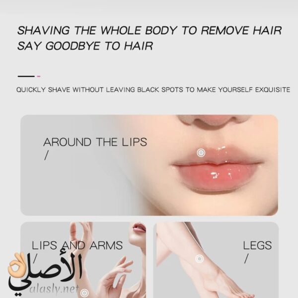 ماكينة إزالة الشعر Kemei KM-6714 USB متعددة الوظائف للنساء