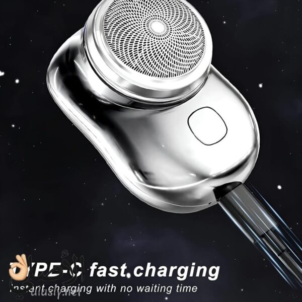 ماكينة ميني Mini Beard Trimmer لتنعيم وتشذيب اللحية بشحن USB وتصميم محمول