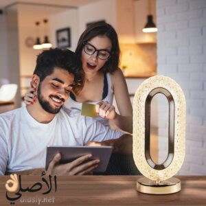 إضاءة مصباح كريستال LED شكل بيضاوي