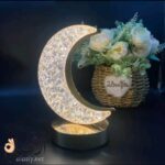 مصباح كريستال LED شكل هلال