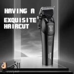 ماكينة حلاقة وتشذيب الشعر Kemei KM-1858