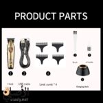 حلاقة وتشذيب الشعر مع ماكينة KM-2236