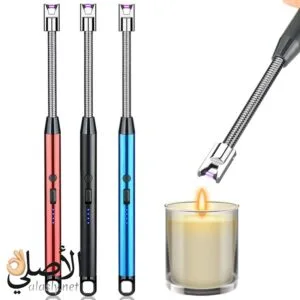ولاعة كهربائية بدون لهب قابلة للشحن Electric Lighter USB – مقاومة للرياح