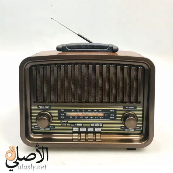 تفاصيل تصميم راديو بلوتوث كلاسيك GOLON RX-BT929 بشكل كلاسيكي أنيق