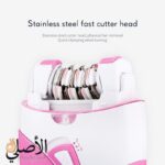 ملحقات ماكينة إزالة الشعر Kemei KM-189A القابلة للشحن