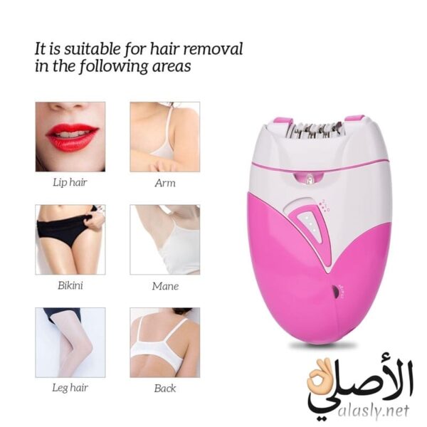 استخدام ماكينة إزالة الشعر كيمي KM-189A على الجسم