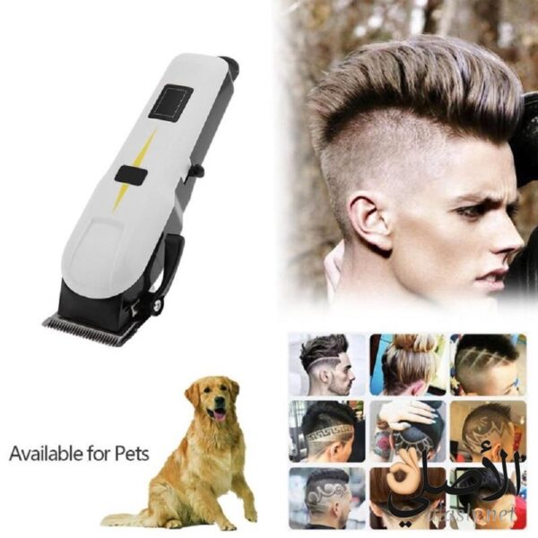 استخدام ماكينة حلاقة كيمي KM-809A لتشذيب الشعر