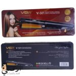 مكواة فرد شعر VGR V-501 الاحترافية بألواح سيراميك مع حقيبة حفظ