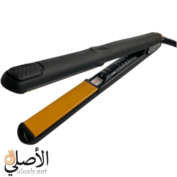 مكواة فرد الشعر VGR V-502 الاحترافية بألواح سيراميك وتحكم في الحرارة حتى 1080 درجة