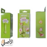 شفرة حلاقة نسائية WETELL Comfortglide Spa Breeze 2×1 بثلاث شفرات وشريط ترطيب