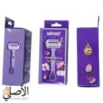 شفرة حلاقة نسائية WETELL Comfortglide Spa Breeze 2×1 بثلاث شفرات وشريط ترطيب
