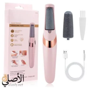 جهاز إزالة الجلد الميت الكهربائي مع رأس قابل للاستبدال