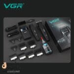 مجموعة ماكينة حلاقة VGR V640 مع الملحقات