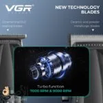 موتور ماكينة حلاقة VGR 9000RPM