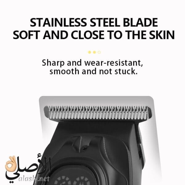 شفرة ماكينة حلاقة Kemei KM-1675 من الاستانلس ستيل حادة وآمنة