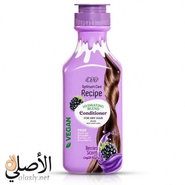 بلسم إيفا أوبتيمم كير ريسبي المرطب للشعر الجاف برائحة التوت