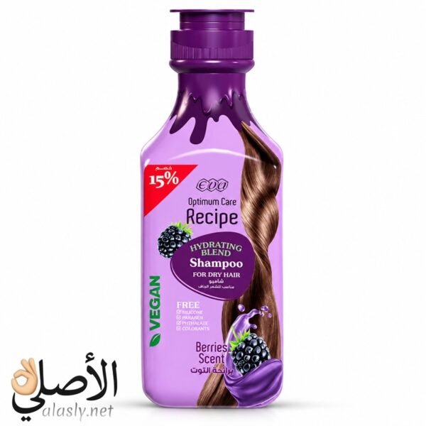 شامبو إيفا أوبتيمم كير ريسبي المرطب للشعر الجاف برائحة التوت