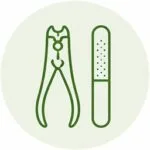 العناية بالقدم والأظافر