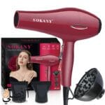 مجفف شعر Sokany 2215 احترافي 2600 وات
