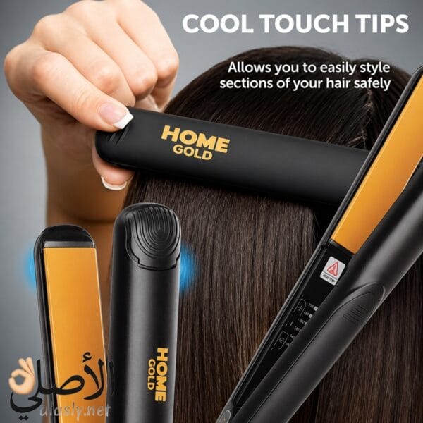 ألواح سيراميك في مكواة Home Gold 803 لتقليل الهيشان