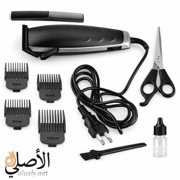 ماكينة حلاقة رجالي مع أمشاط متعددة لتحديد الطول