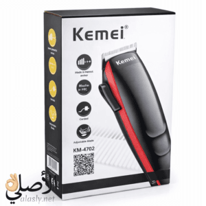 ماكينة حلاقة Kemei KM-4702 احترافية مع مجموعة ملحقات كاملة