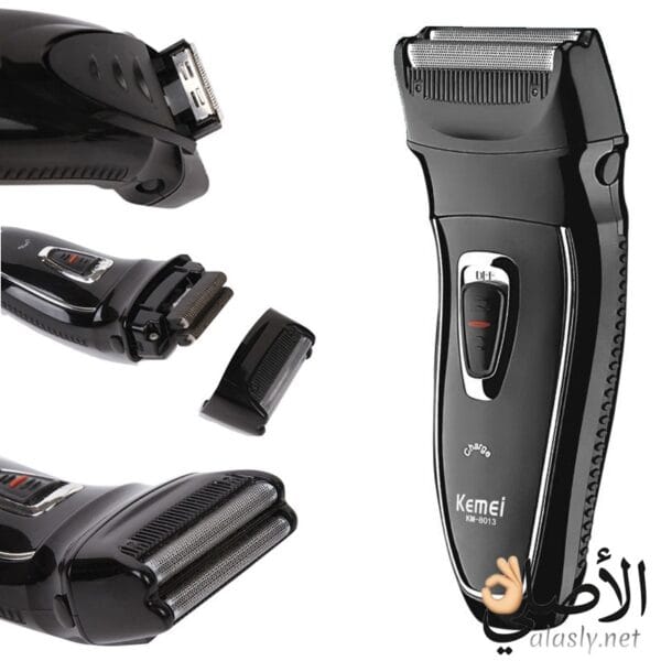 ماكينة حلاقة كهربائية بشفرات مزدوجة لنتيجة دقيقة