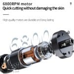 ماكينة حلاقة Kemei KM-1902 موتور قوي 6800RPM