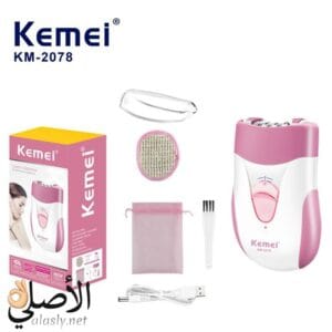 ماكينة إزالة الشعر Kemei KM-2078 للسيدات إزالة من الجذور