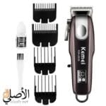 ملحقات ماكينة Kemei KM-2606 مع أمشاط متعددة وزيت تنظيف