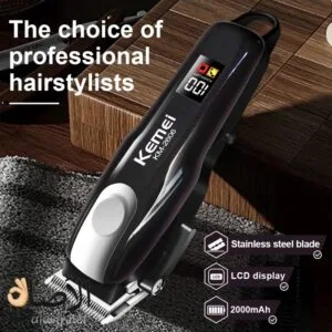 تصميم احترافي لماكينة حلاقة Kemei KM-2606