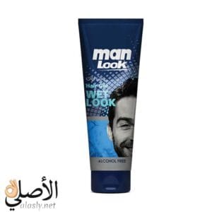 چيل شعر Man Look Wet Look جل شعر رجالي تثبيت قوي تصفيف الشعر بالجل
